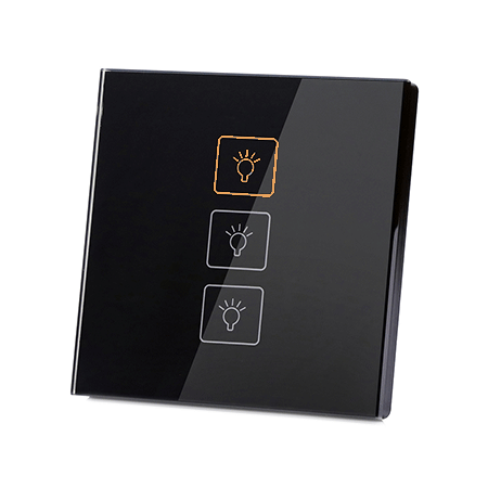 کلید سه پل لمسی مدل Notrix